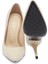 Krem Hakiki Deri Kadın Stiletto - K24I1AY67482-A68 4