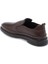Kahve Hakiki Deri Erkek Casual Ayakkabı - E24S1AY57054-A24 2