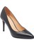 Lacivert Hakiki Deri Kadın Stiletto - K24S1AY67599-A31 1
