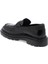 Siyah Hakiki Deri Erkek Loafer - E24S1AY57021-A35 2