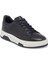 Lacivert Hakiki Deri Erkek Sneaker - E24S1AY57024-A38 1