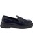 Lacivert Hakiki Rugan Deri Kadın Loafer - K24S1AY67617-C16 3