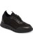 Siyah Hakiki Nubuk Deri Erkek Sneaker - E24S1AY56981-A64 1