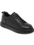 Siyah Hakiki Deri Erkek Sneaker - E24S1AY57023-A43 1