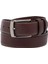Kahve Hakiki Deri Erkek Kemer - S1EK00000370-D63 1