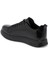 Siyah Hakiki Deri Erkek Sneaker - E24S1AY57101-A23 2