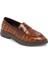 Taba Hakiki Deri Kadın Loafer - K24S1AY67625-N80 1