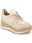 Bej Hakiki Deri Kadın Sneaker - K24S1AY67521-A25 1