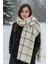 Kadın Ekose Desenli Kışlık Şal – Yumuşak Akrilik, 70X200 Cm, Sıcak ve Şık 2