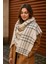 Kadın Ekose Desenli Kışlık Şal – Yumuşak Akrilik, 70X200 Cm, Sıcak ve Şık 4