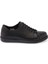 Siyah Hakiki Nubuk Deri Erkek Sneaker - E24S1AY57093-A23 3