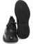 Siyah Hakiki Deri Erkek Sneaker - E24S1AY57057-U63 4