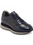 Lacivert Hakiki Deri Erkek Sneaker - E24S1AY57042-K4K 1