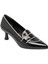 Siyah Hakiki Rugan Deri Kadın Stiletto - K24S1AY67514-A07 1