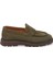 Haki Hakiki Süet Deri Erkek Loafer - E24S1AY56930-J86 3