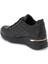 Siyah Hakiki Deri Kadın Sneaker - K24S1AY67723-A23 2