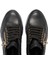 Siyah Hakiki Deri Kadın Sneaker - K24S1AY67723-A23 5