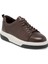 Kahve Hakiki Deri Erkek Sneaker - E24S1AY56937-B90 1
