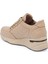Vizon Hakiki Deri Kadın Sneaker - K24S1AY67723-A44 2