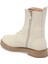 Ekru Hakiki Deri Kadın Casual Bot - K24K1BT67615-T5T 2