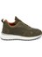 Yeşil Hakiki Deri Erkek Sneaker - E24S1AY56936-H48 3