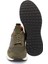 Yeşil Hakiki Deri Erkek Sneaker - E24S1AY56936-H48 4
