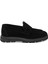 Siyah Hakiki Süet Deri Erkek Loafer - E24S1AY56930-A01 3
