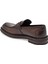Kahve Hakiki Deri Erkek Casual Ayakkabı - E24S1AY56972-V94 2