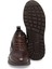 Kahve Hakiki Deri Erkek Sneaker - E24S1AY57026-A24 4