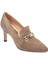 Vizon Hakiki Süet Deri Kadın Stiletto - K24S1AY67515-A02 1