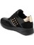 Siyah Hakiki Deri Kadın Sneaker - K24S1AY67721-A23 2