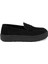 Siyah Hakiki Süet Deri Kadın Loafer - K24S1AY67576-A01 3