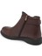 Kahve Hakiki Deri Kadın Casual Bot - K24K1BT67531-A24 2