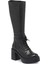 Siyah Hakiki Deri Kadın Casual Çizme - K23K1CM67074-A41 1