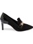 Siyah Hakiki Süet Deri Kadın Stiletto - K24S1AY67515-A01 3