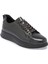 Gri Hakiki Deri Erkek Sneaker - E24S1AY57141-E0N 1
