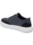 Lacivert Hakiki Deri Erkek Sneaker - E25I1AY57223-A31 2