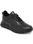 Siyah Hakiki Deri Erkek Sneaker - E24S1AY57097-A23 1
