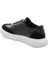 Siyah Hakiki Deri Erkek Sneaker - E25I1AY57223-A23 2