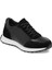 Siyah Hakiki Deri Erkek Sneaker - E24S1AY57022-W19 1
