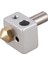Ptfe Tüpü ve Alüminyum Isıtıcı Bloğu ile 3D Yazıcı M7 Nozul ve Boğaz Için 2x MK10 Hotend Kiti Geliştirilmiş Sürüm (Yurt Dışından) 2