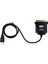 2x USB - Yazıcı Paralel Bağlantı Noktası 36PIN Erkek Dönüşüm Kablosu Siyah (Yurt Dışından) 2