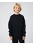 Tech Fleece Unisex Çocuk Siyah Bisiklet Yaka Sweatshirt - (FD3293-010 ) 1