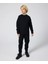 Tech Fleece Unisex Çocuk Siyah Bisiklet Yaka Sweatshirt - (FD3293-010 ) 2