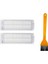 Xiaomi Mı Robot Vakum Mop Pro STYJ02YM Için 4x Hepa Filtresi Viomi V2 Pro V-RVCLM21B Vakum Süpürge Parçaları (Yurt Dışından) 4