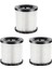 3x DCV5801H Dewalt DCV580 ve DCV581H Dewalt DCV5801H Isıt Kuru Vakum Değiştirme Filtresi (Yurt Dışından) 1