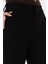 Kadın Siyah Pantolon (Kanvas-Chino) 50316902-VR046 5