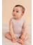Pamuklu Bebek ÇıtÇıtlı Atlet Body Pembe Çizgili Zarf Yaka 0-36 ay 1