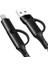 4'ü 1 Arada Hızlı Şarj Kablosu - 87W Pd Desteği - Çok Uçlu Type-C, USB ve Lightning Kablo 2
