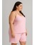 Büyük Battal Beden Askılı Şortlu Takım / 2xl-3xl-4xl 2